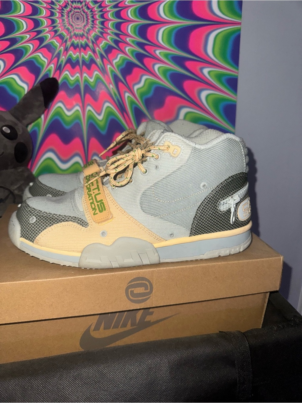 Travis Scott cactus jack nike air trainer 1